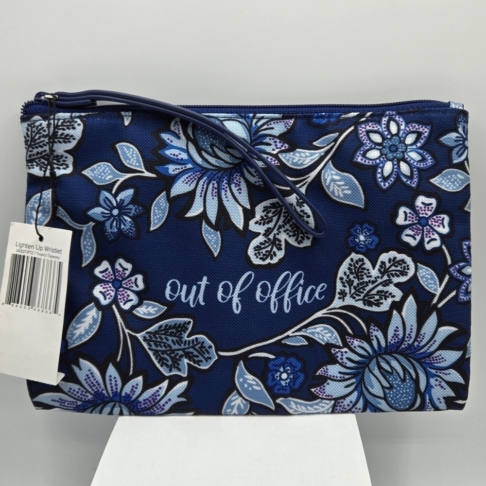 Vera Bradley Lighten Up Wristlet Tropics Tapestry Out Of The Office